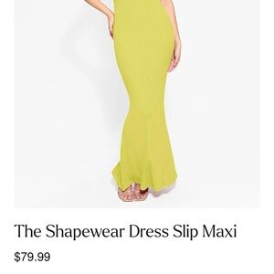 Yellow Popilush shapewear dress